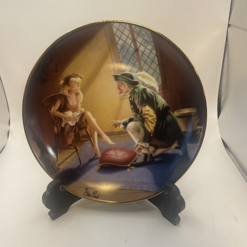Franklin Mint Cinderella IF THE SHOE FITS  Ltd Ed Plate